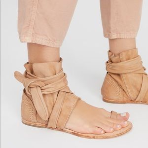 Free People Delaney sandal bootie 38 8